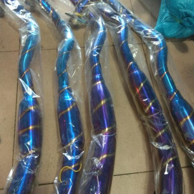 Cổ bô titan bầu hơi Exciter 150, Winner