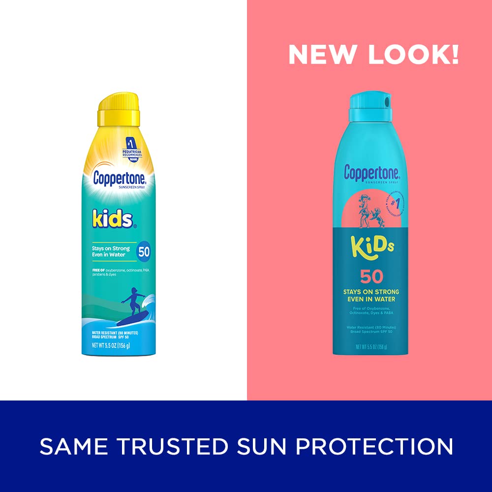 Xịt chống nắng cho bé Coppertone Kids SPF 50