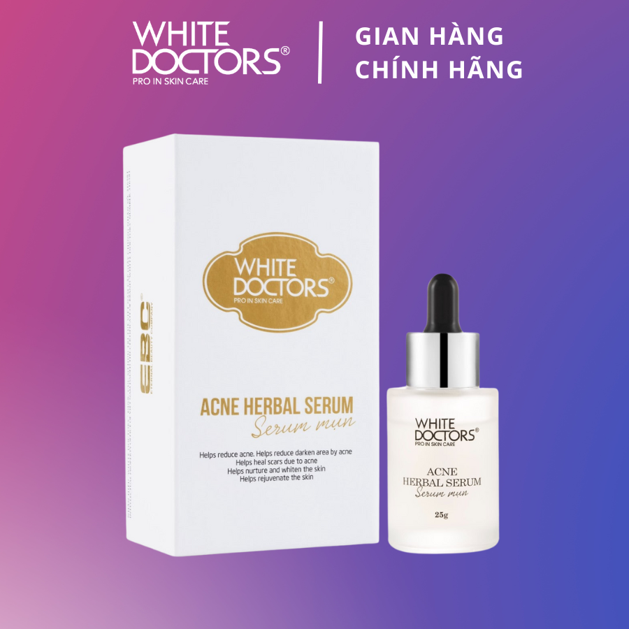 Serum mụn White Doctors Acne Herbal Serum 25g