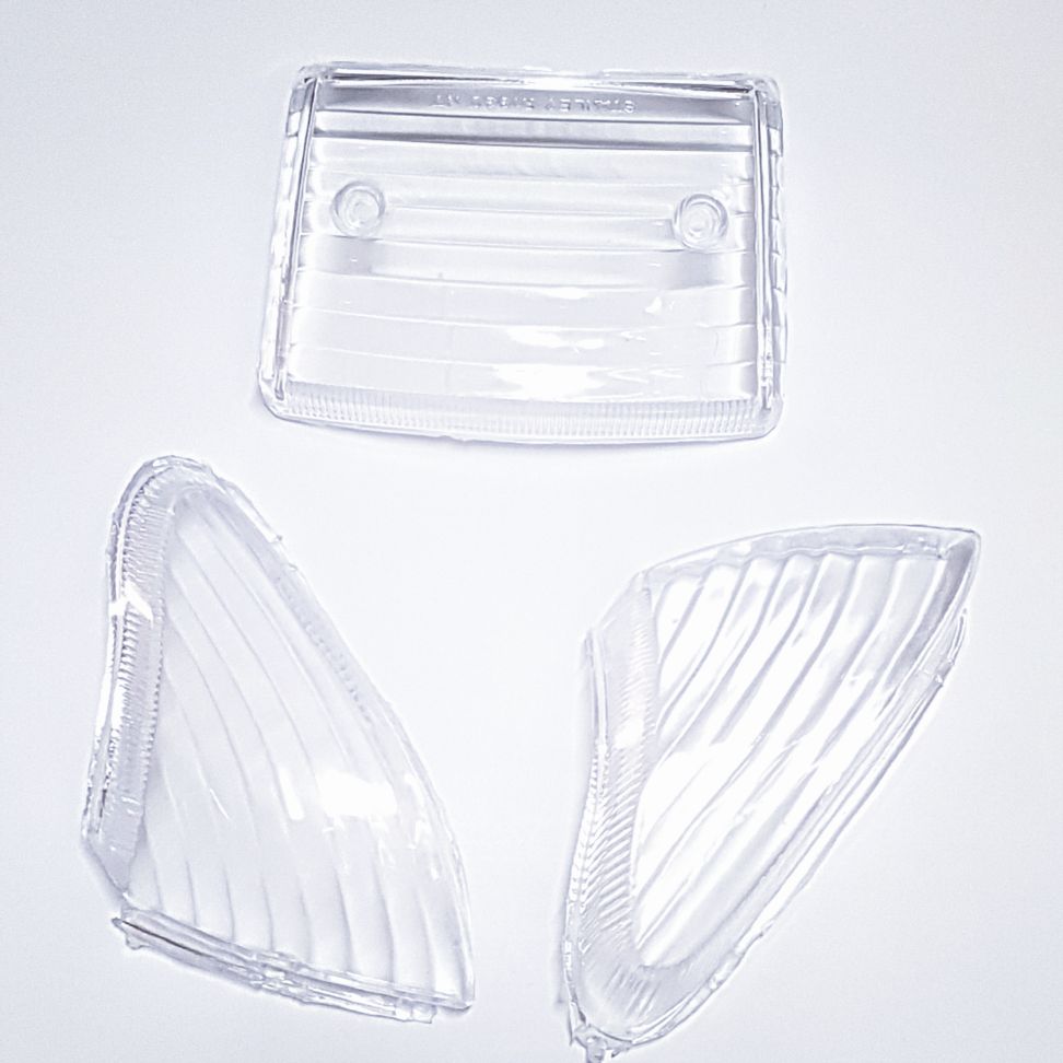 Chụp đèn nhal +lái sau Wave x3 cái trắng
