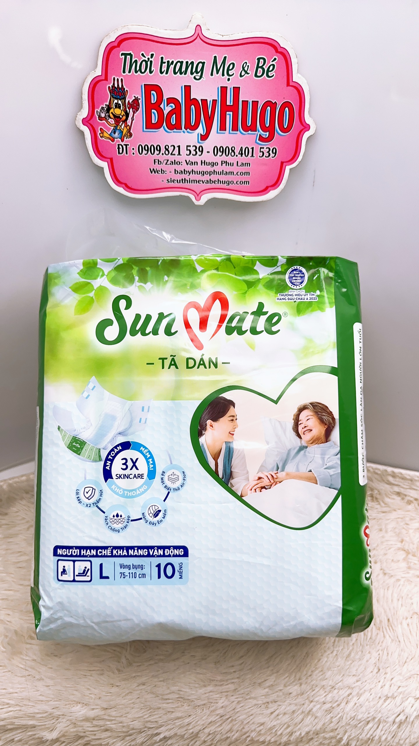 Tả dán người già Sun Mate  SIZE M/L/XL