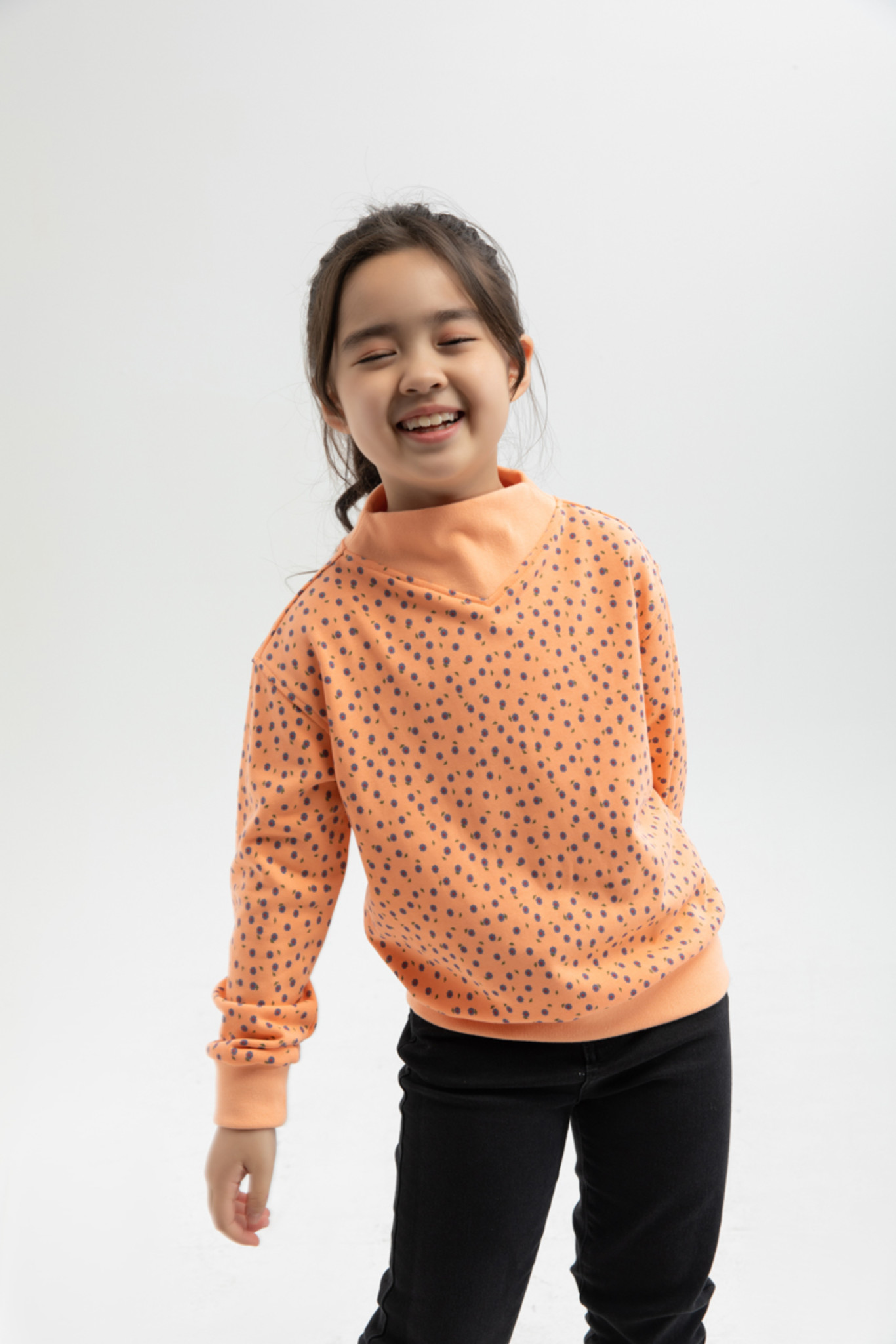 Áo thun bé gái thiết kế IVY moda MS 58G1121