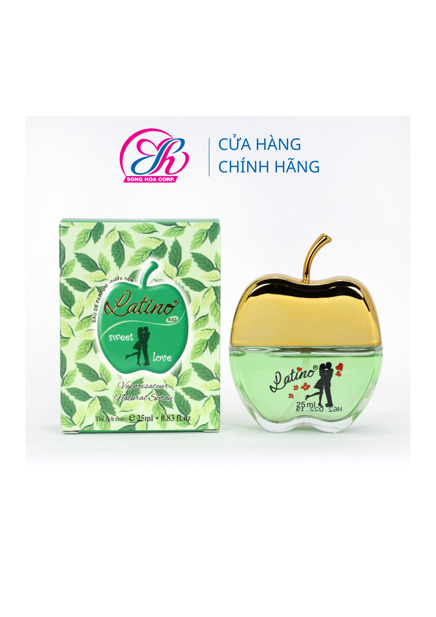 Nước hoa nữ táo Latino (25ml)