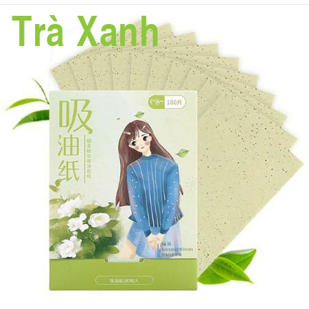 GIẤY THẤM DẦU 100 TỜ CÓ HƯƠNG THƠM