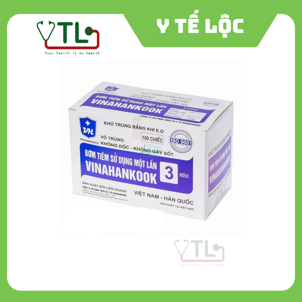 Kim tiêm Vinahankook 3ml/cc