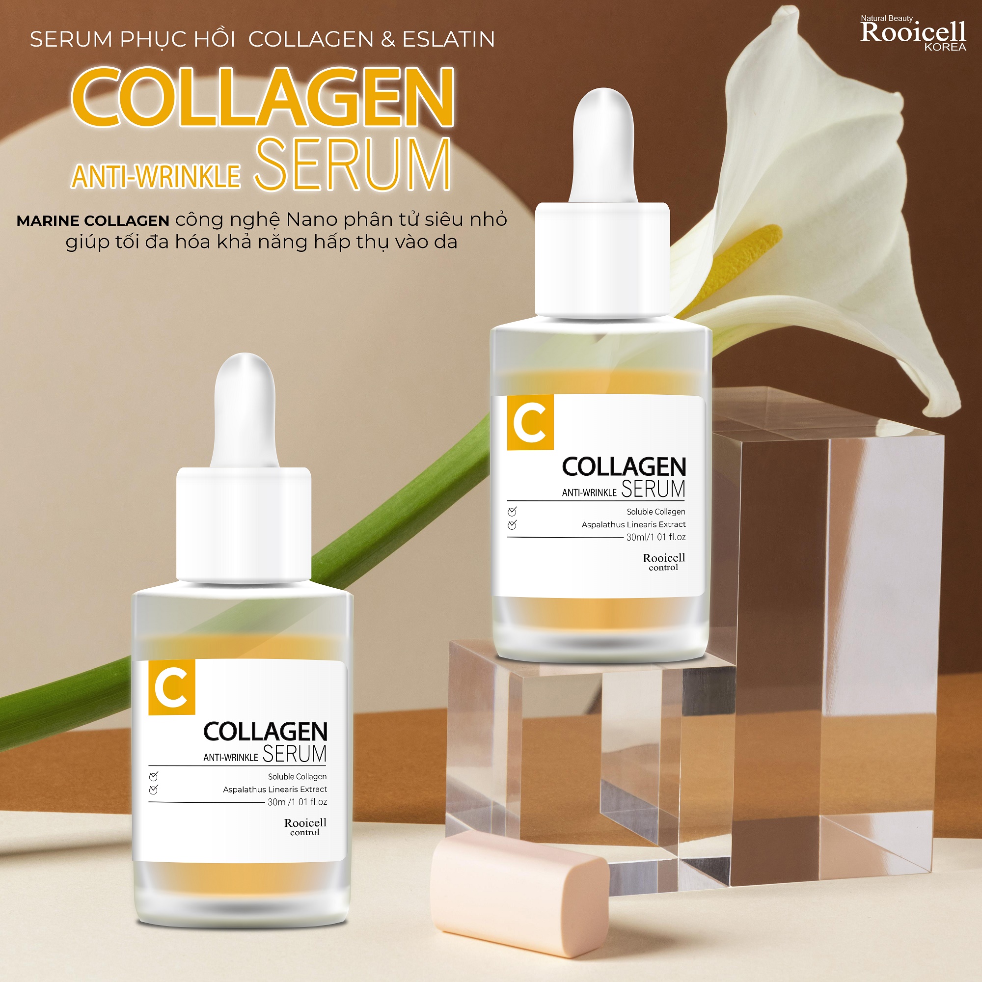 Tinh chất bổ sung Rooicell Collagen Serum