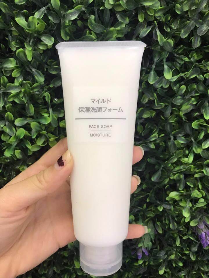 SRM Muji Face Soap 120g Nhật Bản