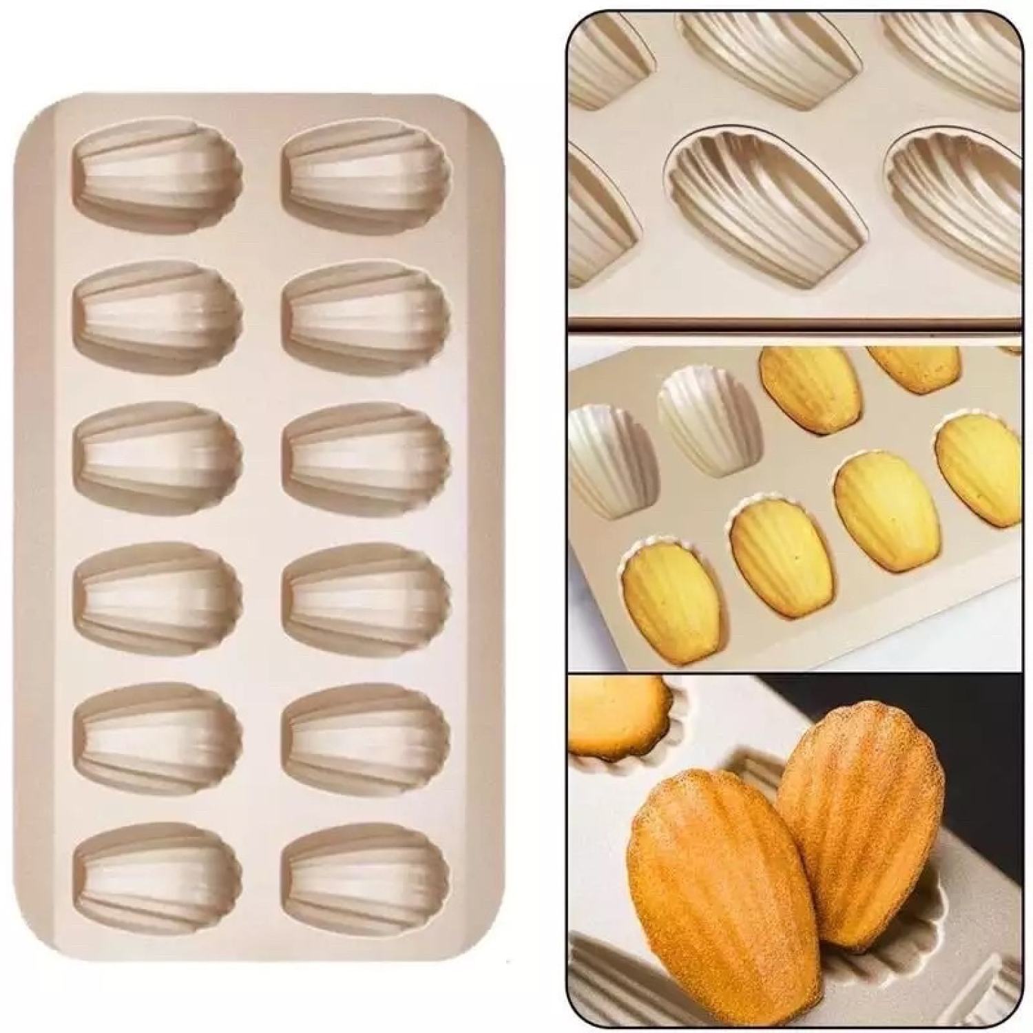 Khay Nướng 12 bánh Sò Unibaker