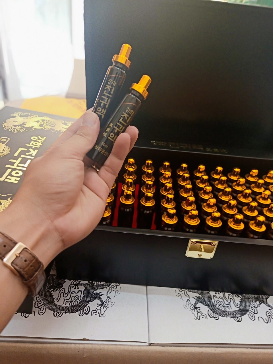 TINH CHẤT ĐÔNG TRÙNG HẠ THẢO 60 ỐNG HÀN QUỐC