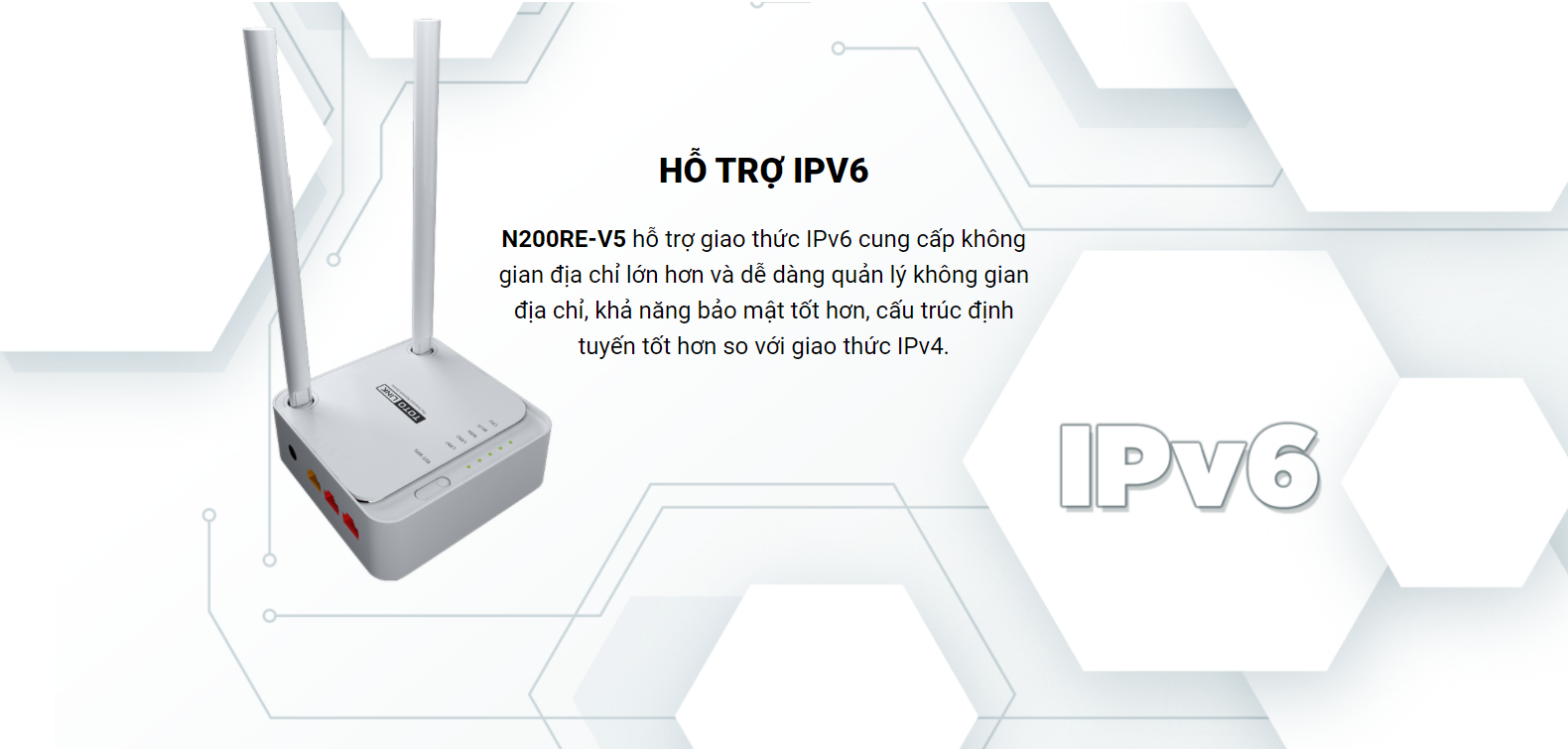 Router WiFi 300Mbps TOTOLINK N200RE-v3(Trắng) - Hãng Phân Phối Chính...