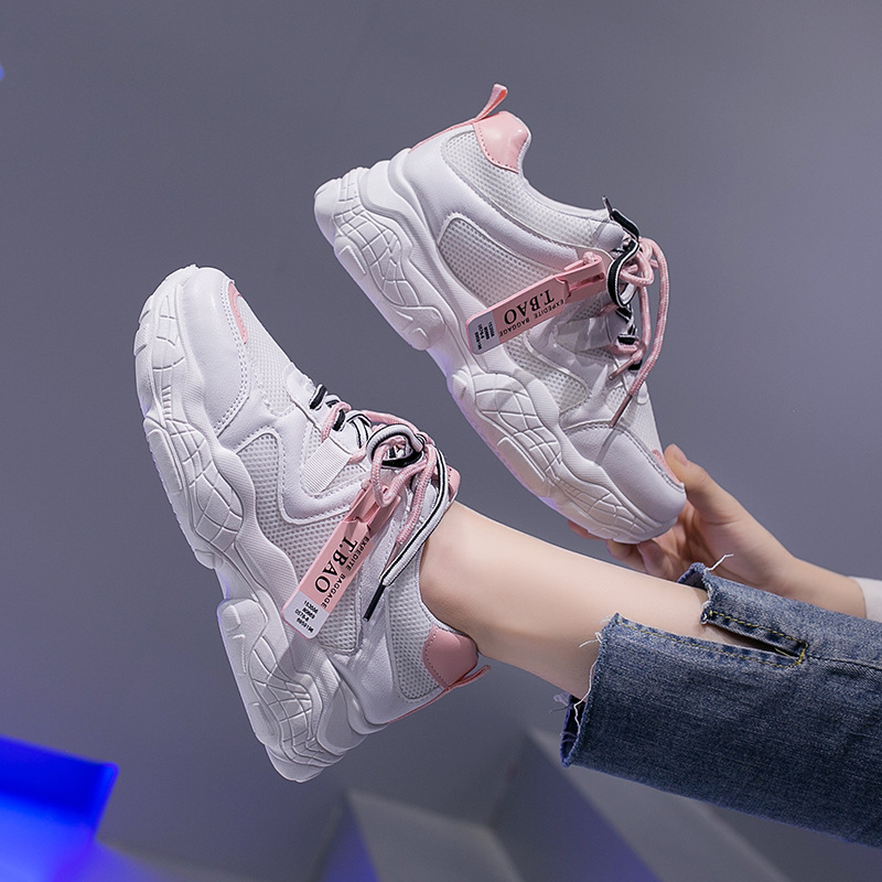 Giày Sneakers Nữ Đế Cao Dế Phối Đồ Thời Trang(TẶNG 1 LỌ TẨY TRẮNG GIÀY)