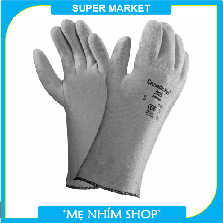 Găng tay chịu nhiệt ANSELL 42-474 bao tay chịu nhiệt 204°C chuyên dùng cầm lò nướng, tao tác cơ khí nóng