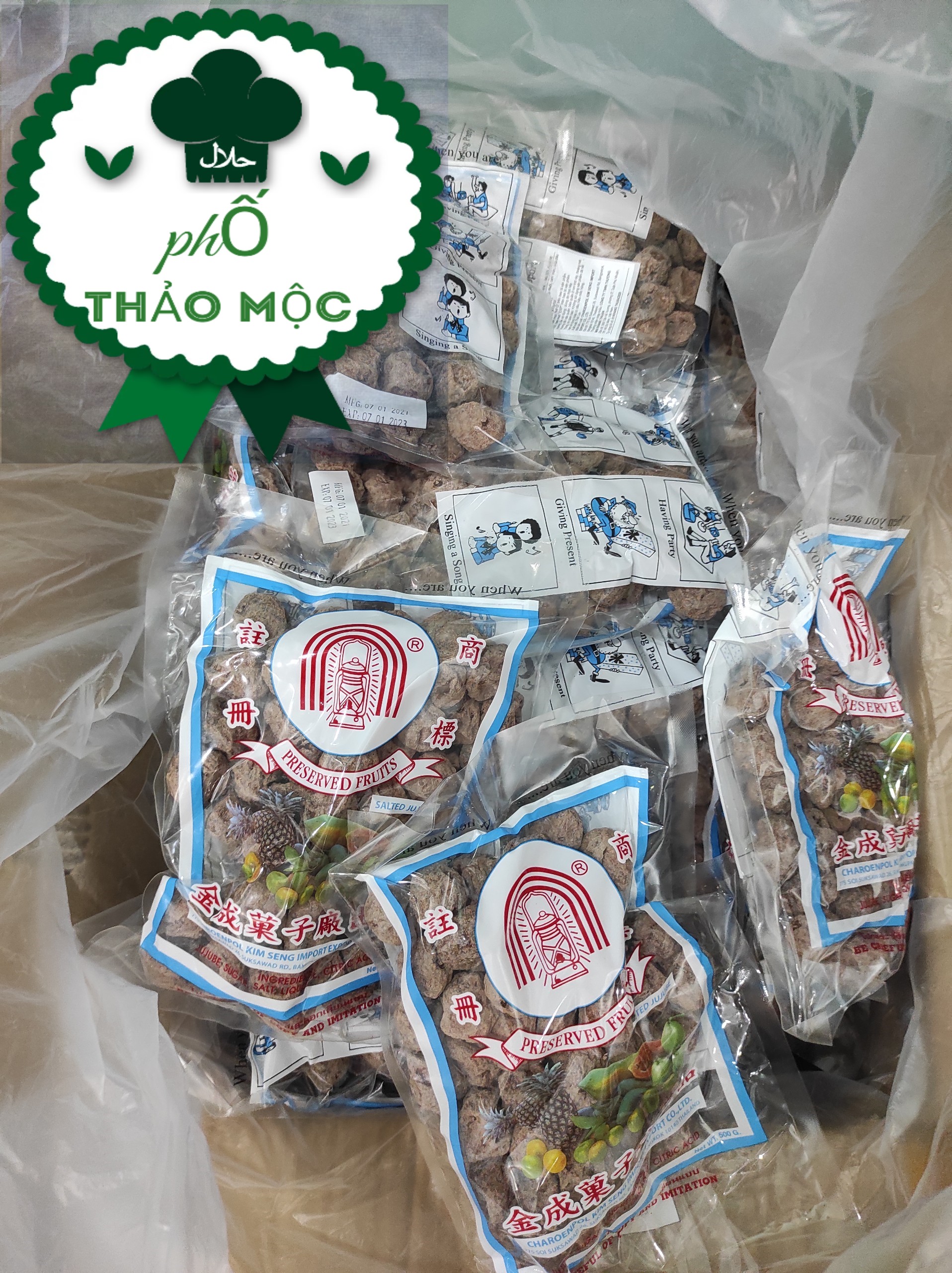 [HCM]Xí Muội Thái Lan Gói 500gr