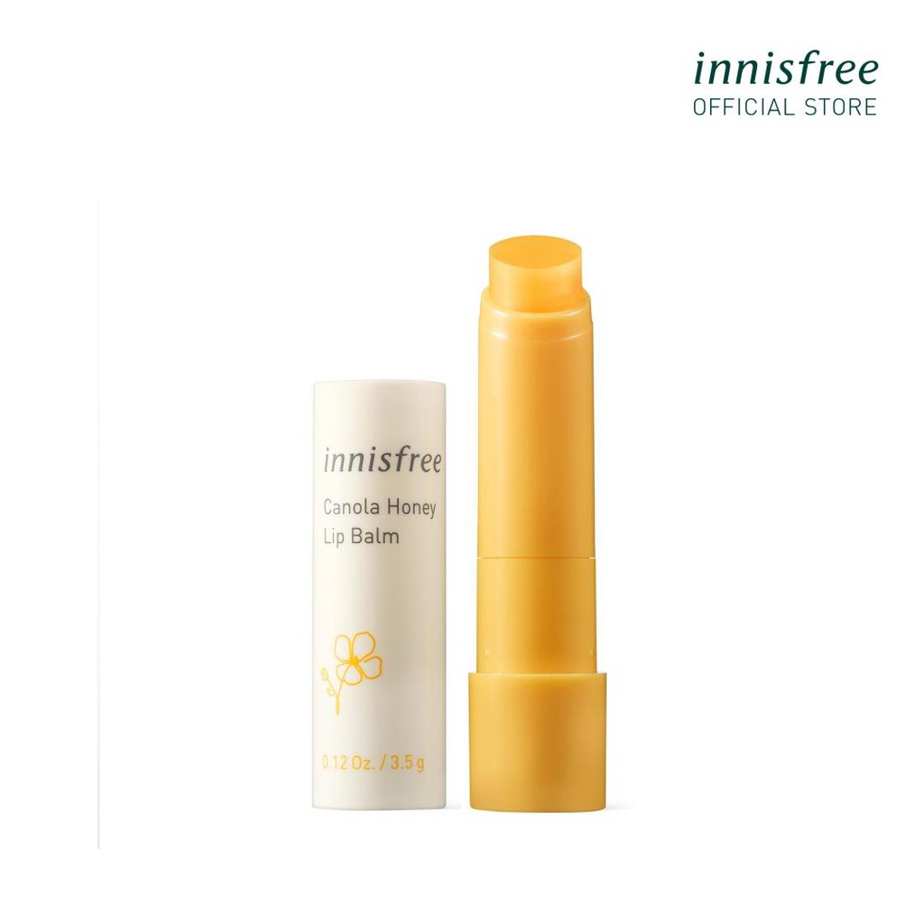 [HCM]Son dưỡng môi từ Mật Ong Innisfree Canola Honey Lip Balm mẫu mới