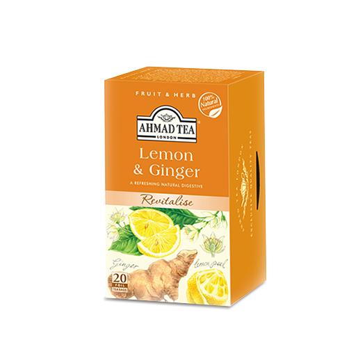 Trà Gừng và Chanh AQ AHMAD 40g