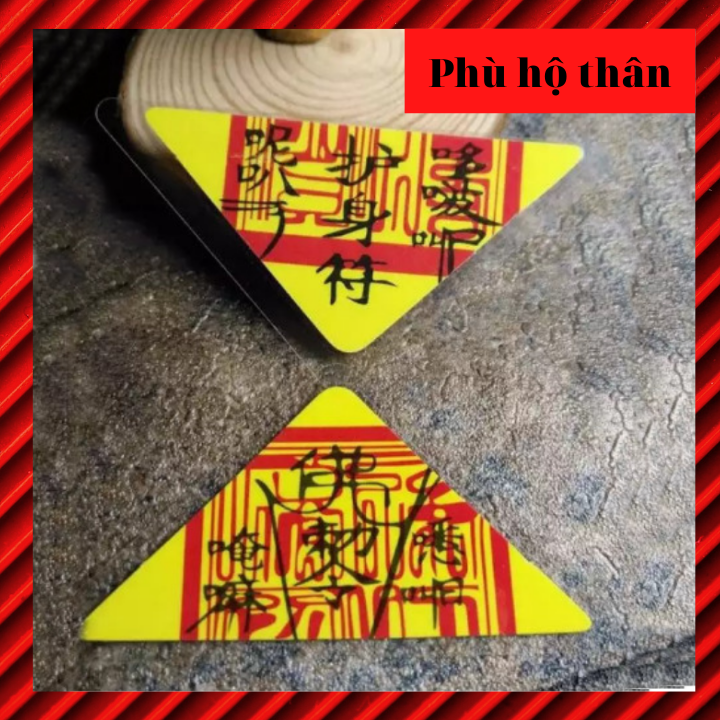 Linh phù hộ thân bảo vệ bản thân cơ thể - Đã chú