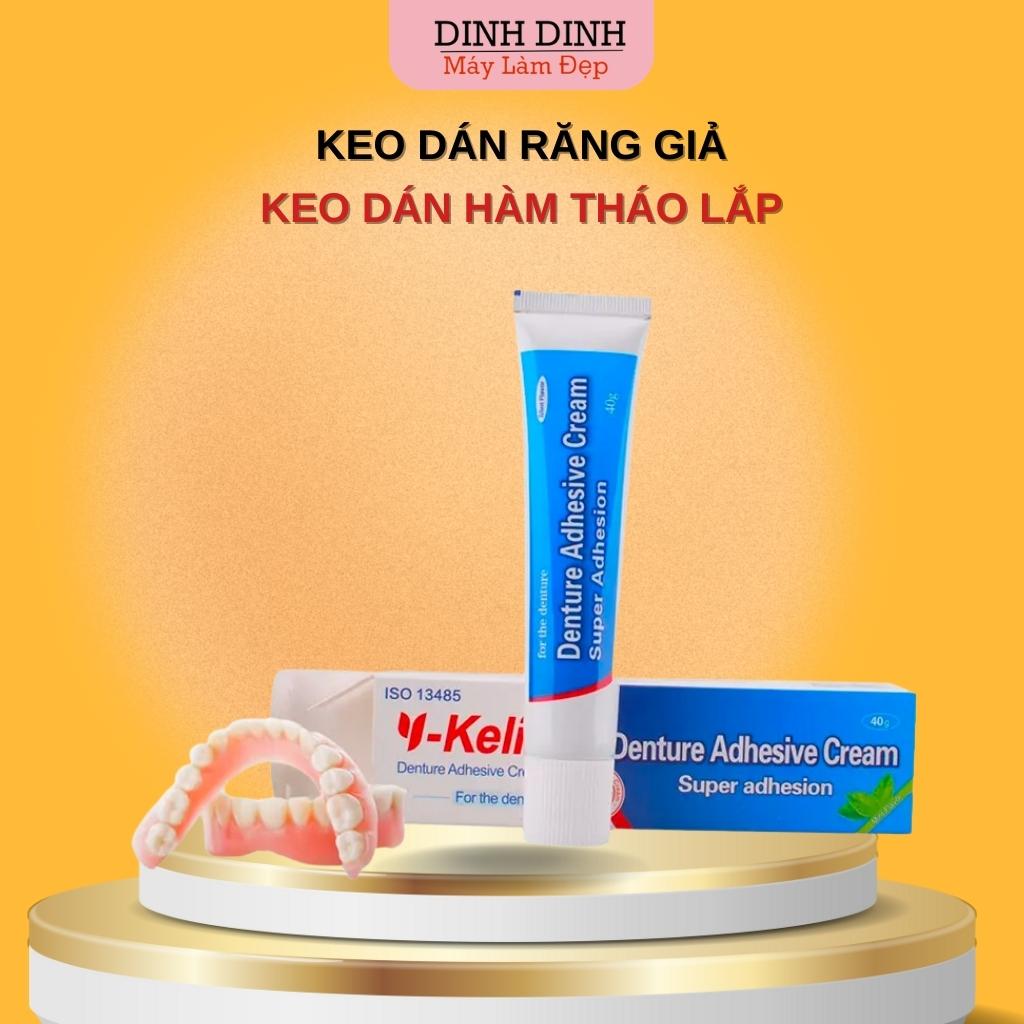 Keo Dán Răng Giả, Dán Hàm Răng Giả, Dính Cả Ngày 24h (tuýp 40g)