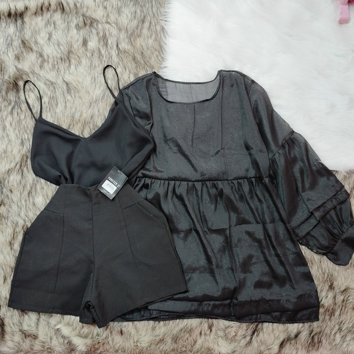 Set 3 Món Áo Babydoll,Set Thời Trang-LY STORE