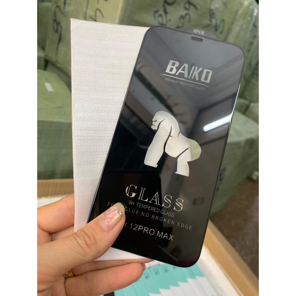 Kính cường lực Xiaomi Baiko Full dòng Note 11 Pro Note 10 Pro Note 9s Note 8 Pro Note 7 Pro Full màn
