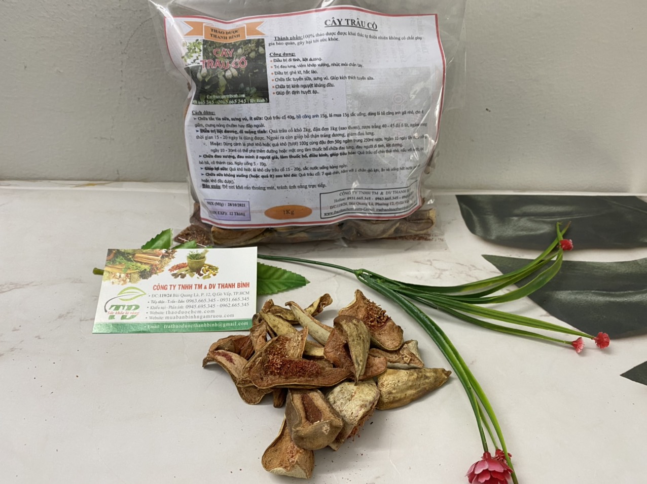 Quả Trâu Cổ Khô 500G - Hàng Chất Lượng