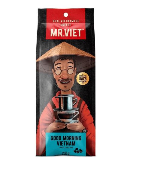 Mr Viet roasted coffee beans Good Morning 250g