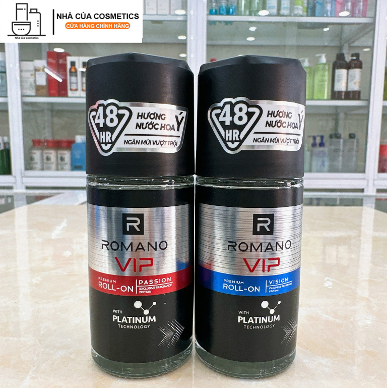 Lăn khử mùi nước hoa Romano VIP 50ml