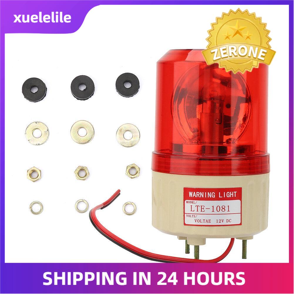 DC 12V Flash Rotary Warning Light Alarm Lamp Factory Construction