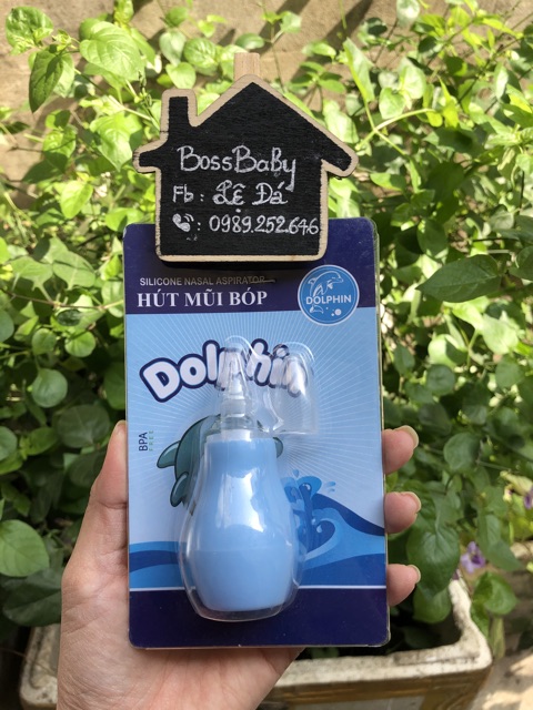Hút Mũi Bóng Bóp Tay Dolphin