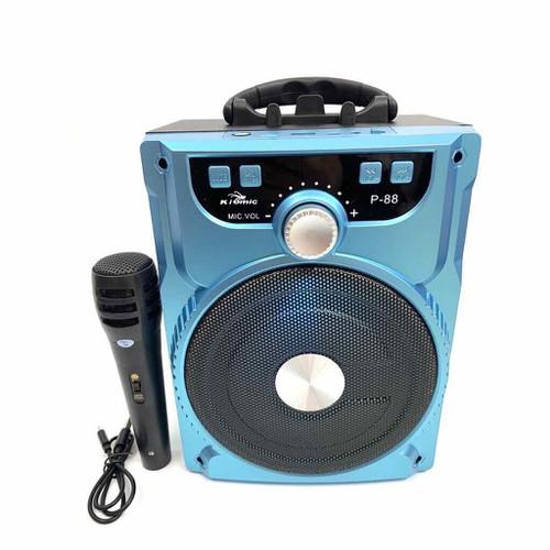 LOA BLUETOOTH P88 TẶNG MIC CÓ DÂY