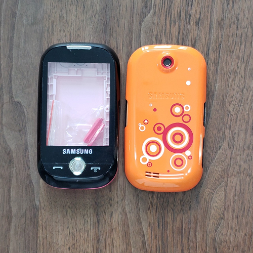 Vỏ samsung s3653 có sườn - có phím
