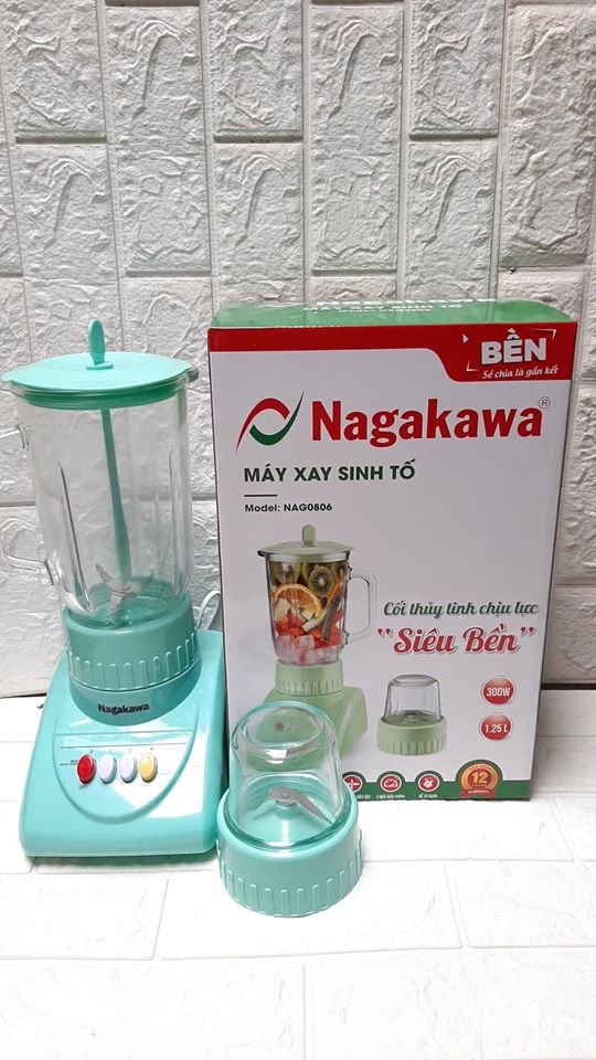 MÁY XAY SINH TỐC NAGAKAWA NAG0806 TT