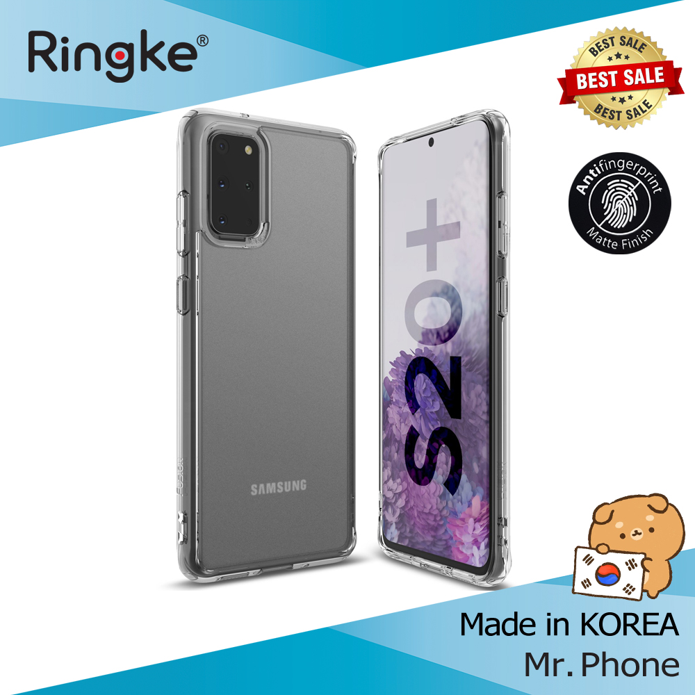 [HOT-Rinke Matte Clear] Ốp lưng Galaxy S20 Plus / Ultra Ringke Fusion Hàn Quốc (Ringke Fusion Case for Galaxy S20+ / S20 Ultra Korea)