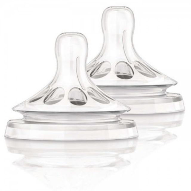 Núm Ty Thay Bình Sữa  Philips Avent Natural Chữ Y [Sữa đặc, thức ăn đặc]