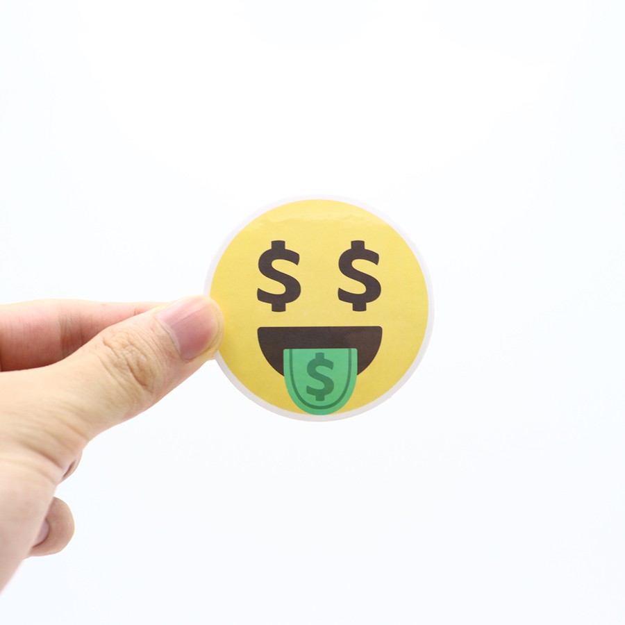 Bộ 50 Sticker Hình EMOJI Cute