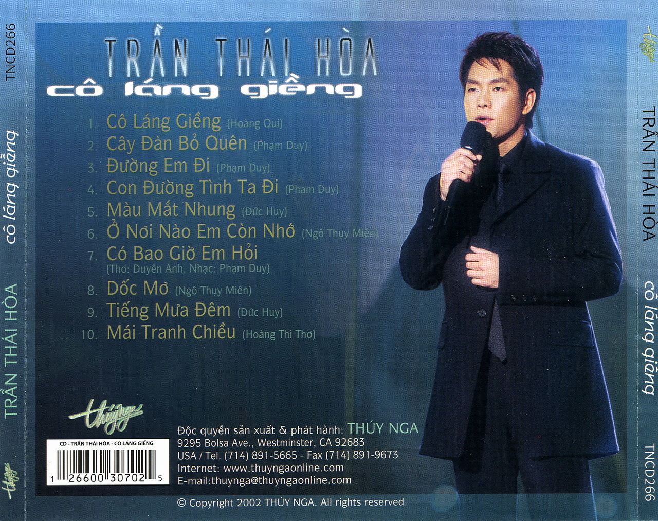 bộ 4 đĩa cd nhạc Trần Thái Hòa 1