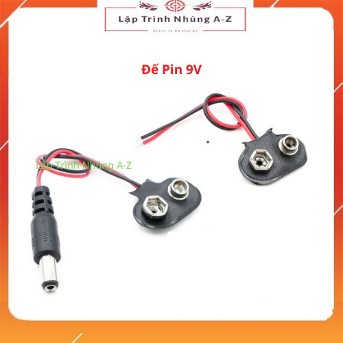 [lập trình nhúng a-z][g28] đế pin 9v
