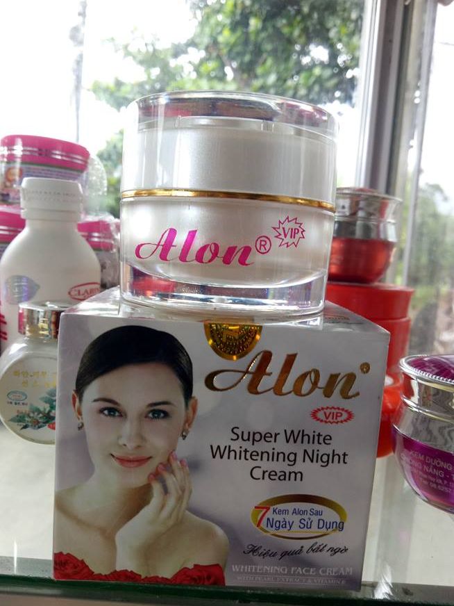 Kem Alon dưỡng trắng da cao cấp 15g