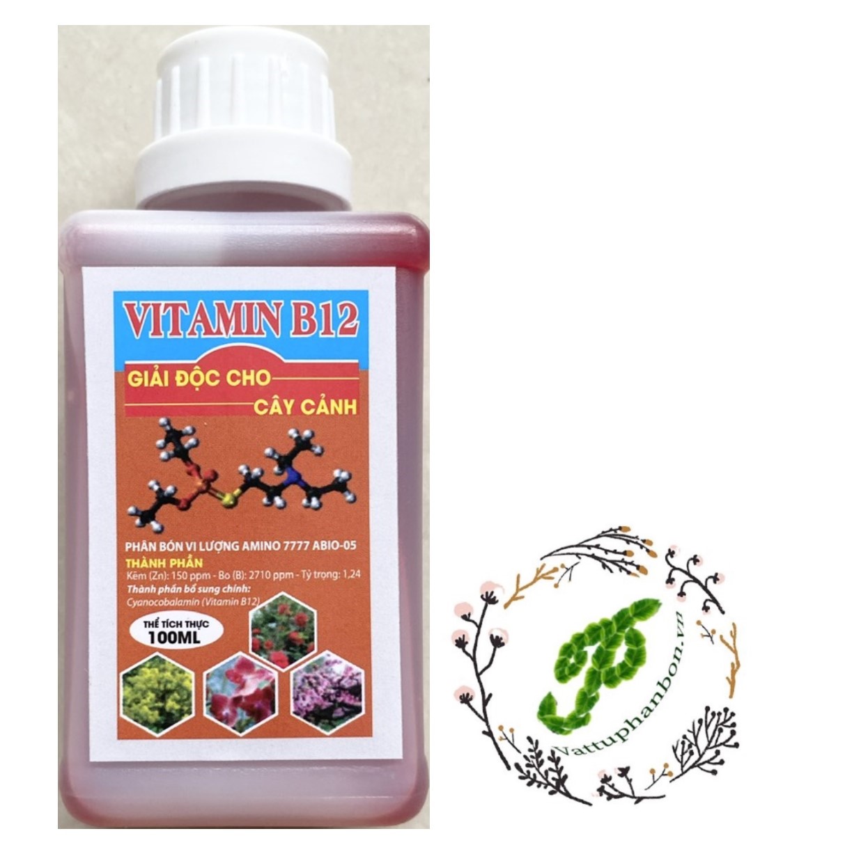 Phân Bón B12 Giải Độc Cho Cây Cảnh - #100A# 100ml
