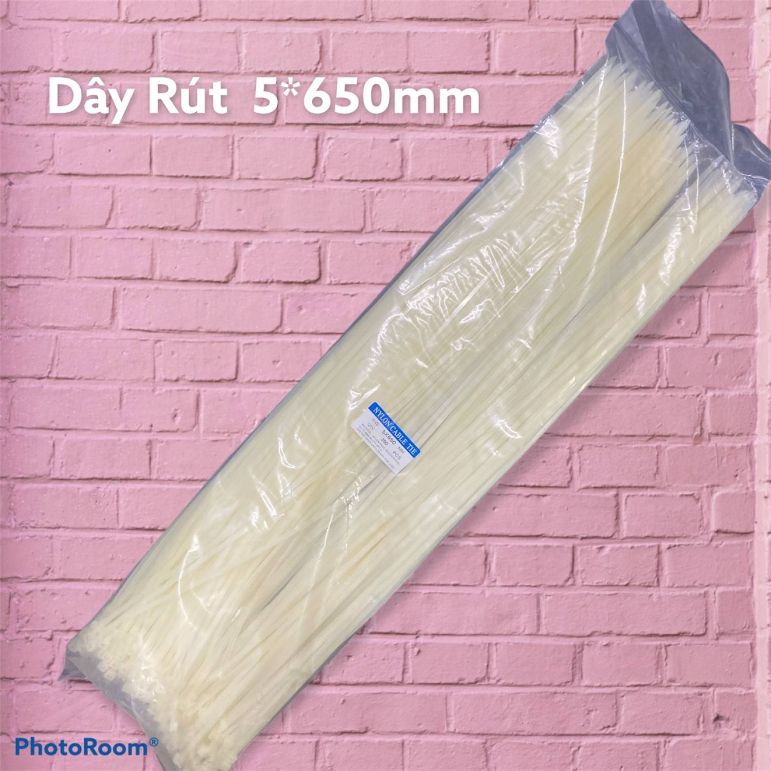 Dây rút nhựa 5*650mm