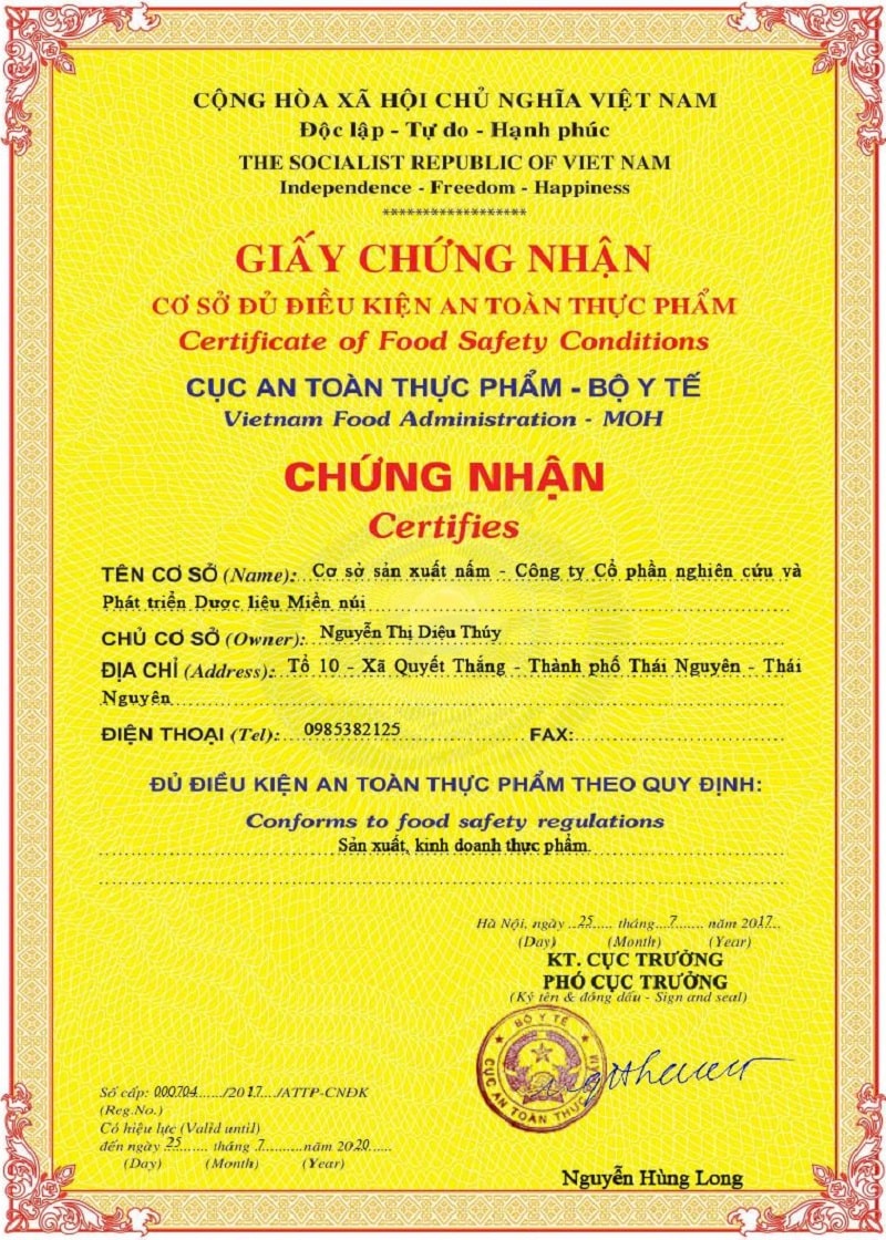 Nấm Linh Chi Đỏ (Hồng Chi Loại Cao Cấp)