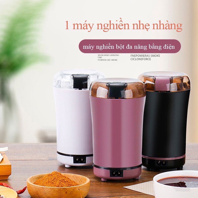 Máy Xay Bột Khô Mini - Máy nghiền đa năng *Mẫu mới 2020*