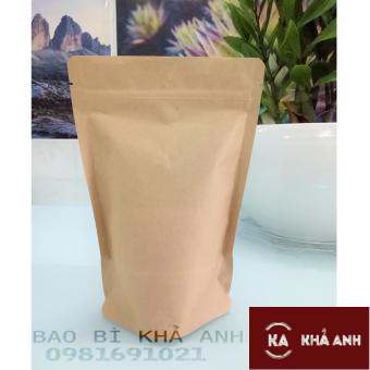 Túi Zip Giấy Kraft 2 mặt giấy đáy đứng ( Đựng các loại hạt khô)
