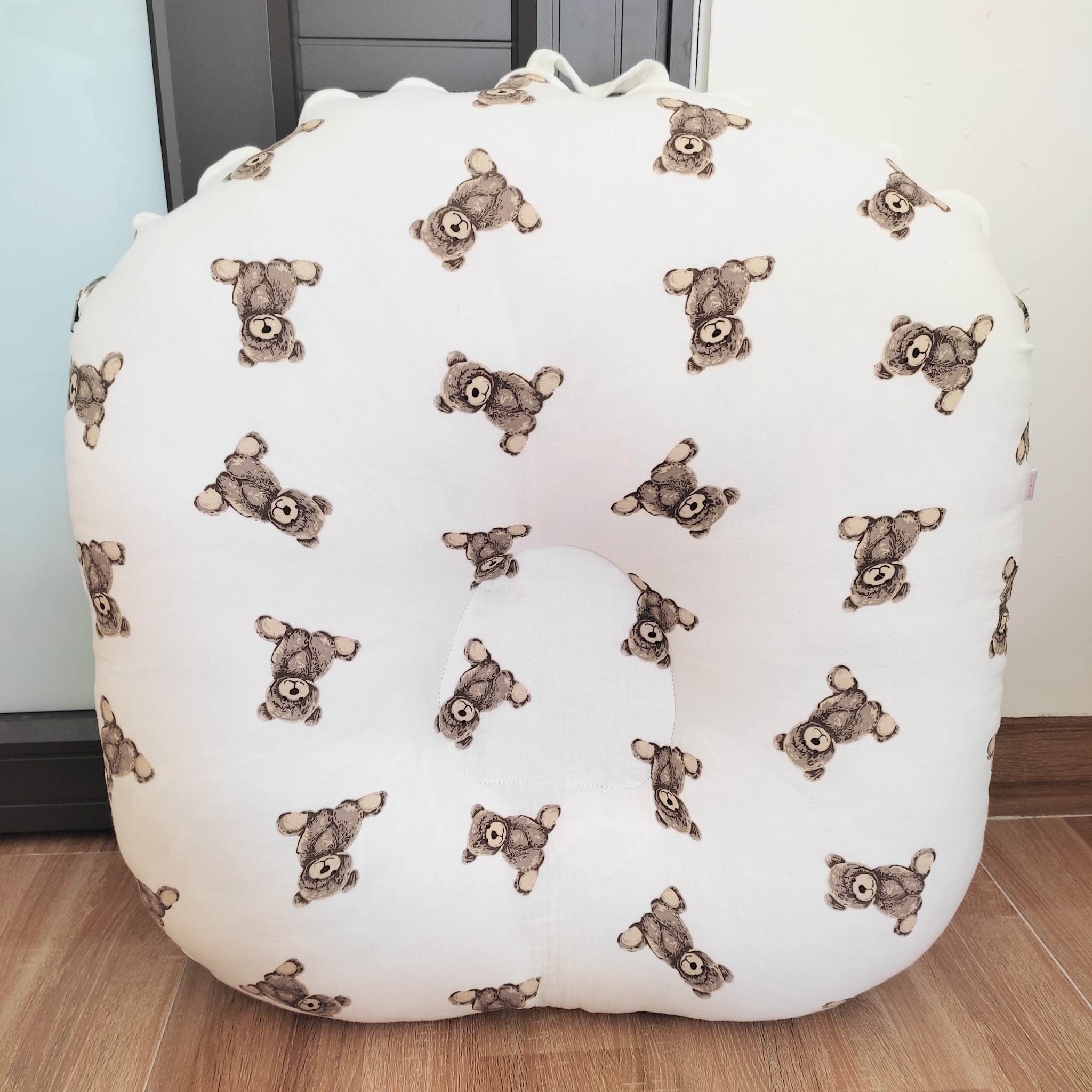 Gối chống trào ngược dành cho bé sơ sinh xô muslin cao cấp