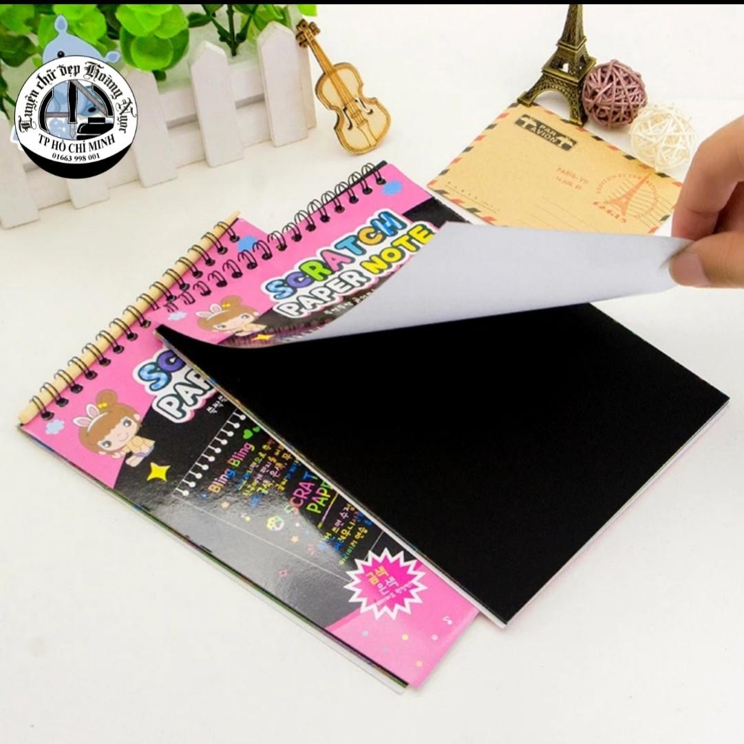 [HCM]SỔ MA THUẬT SCRATCH NOTE 10x14cm