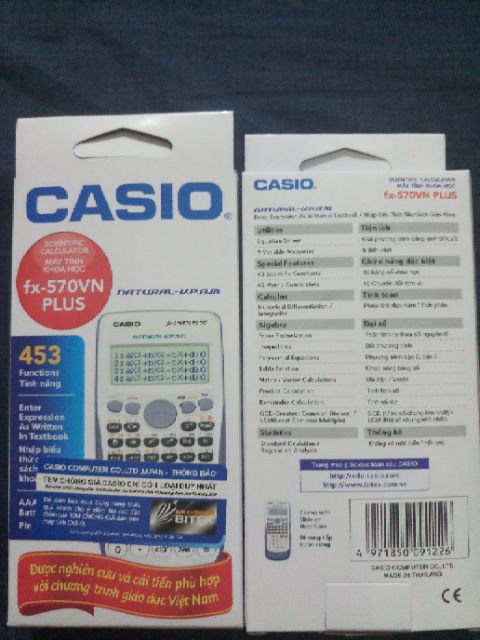 MÁY TÍNH CASIO FX570VN PLUS