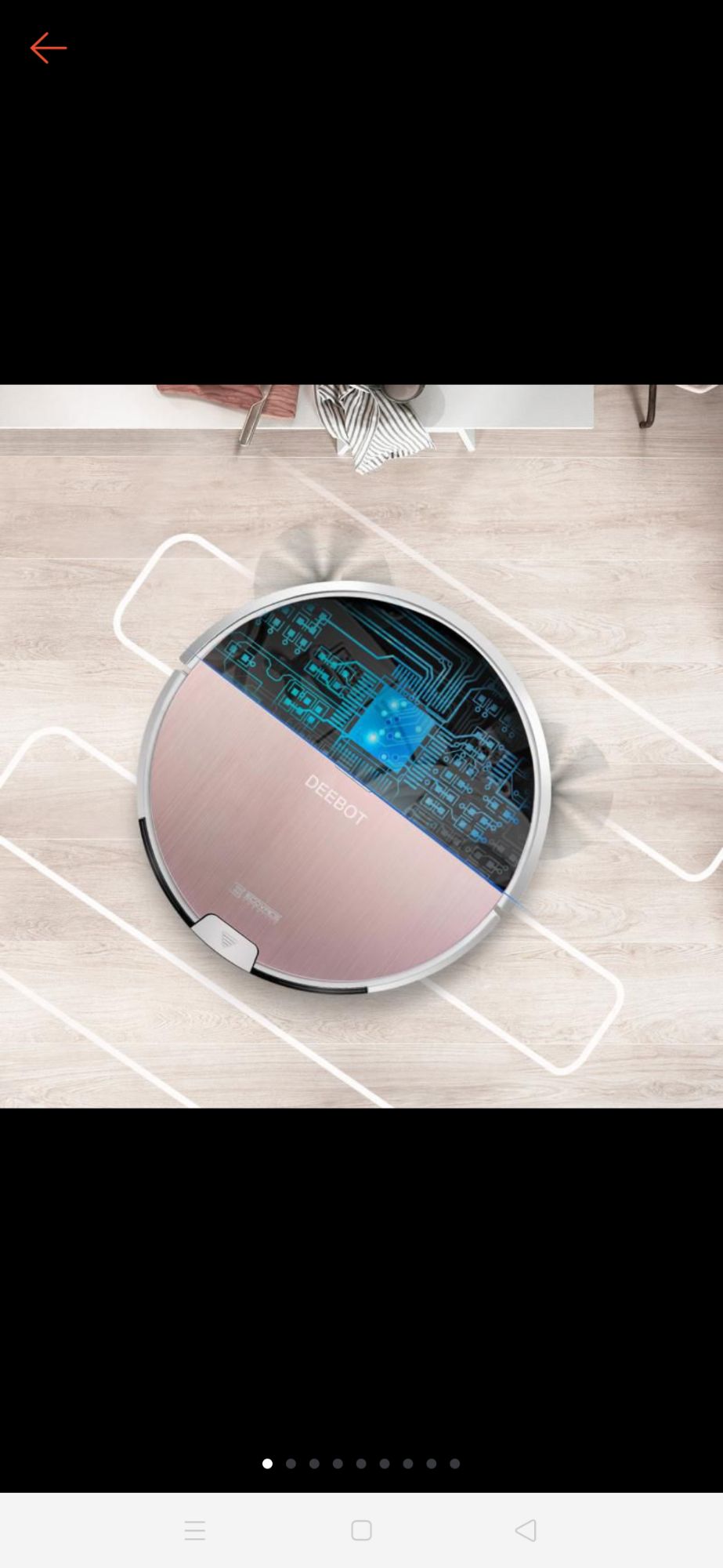 (TẶNG APP)ECOVACS DEEBOT DF35 - Robot hút bụi lau nhà THIẾT KẾ SIÊU MỎNG