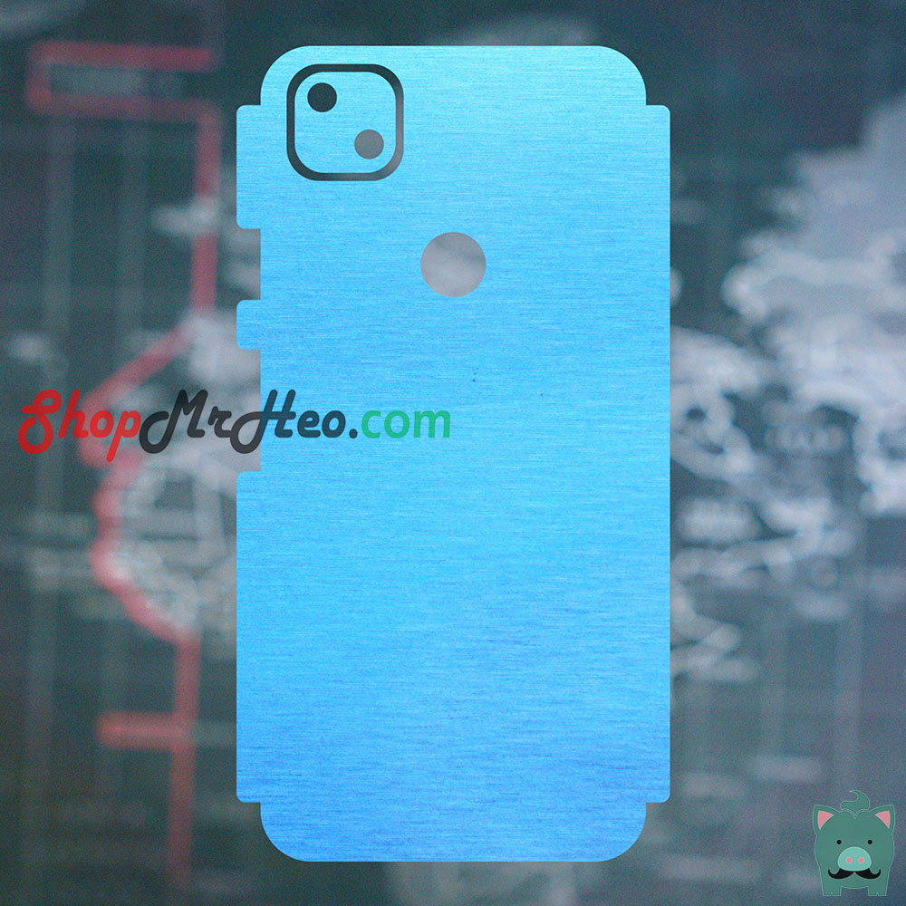 [HCM]SKin Dán Mặt Sau Lưng Vân Nhôm Google Pixel 4a