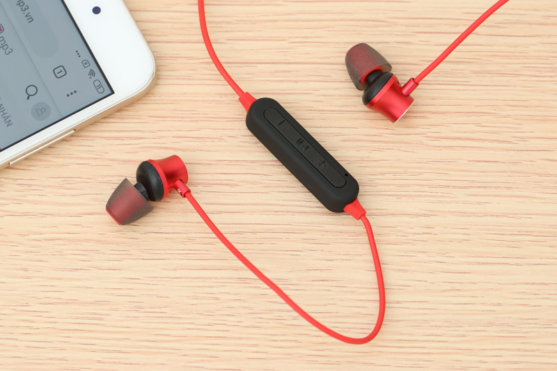[HCM]Tai nghe Bluetooth Mozard Q6 Đỏ