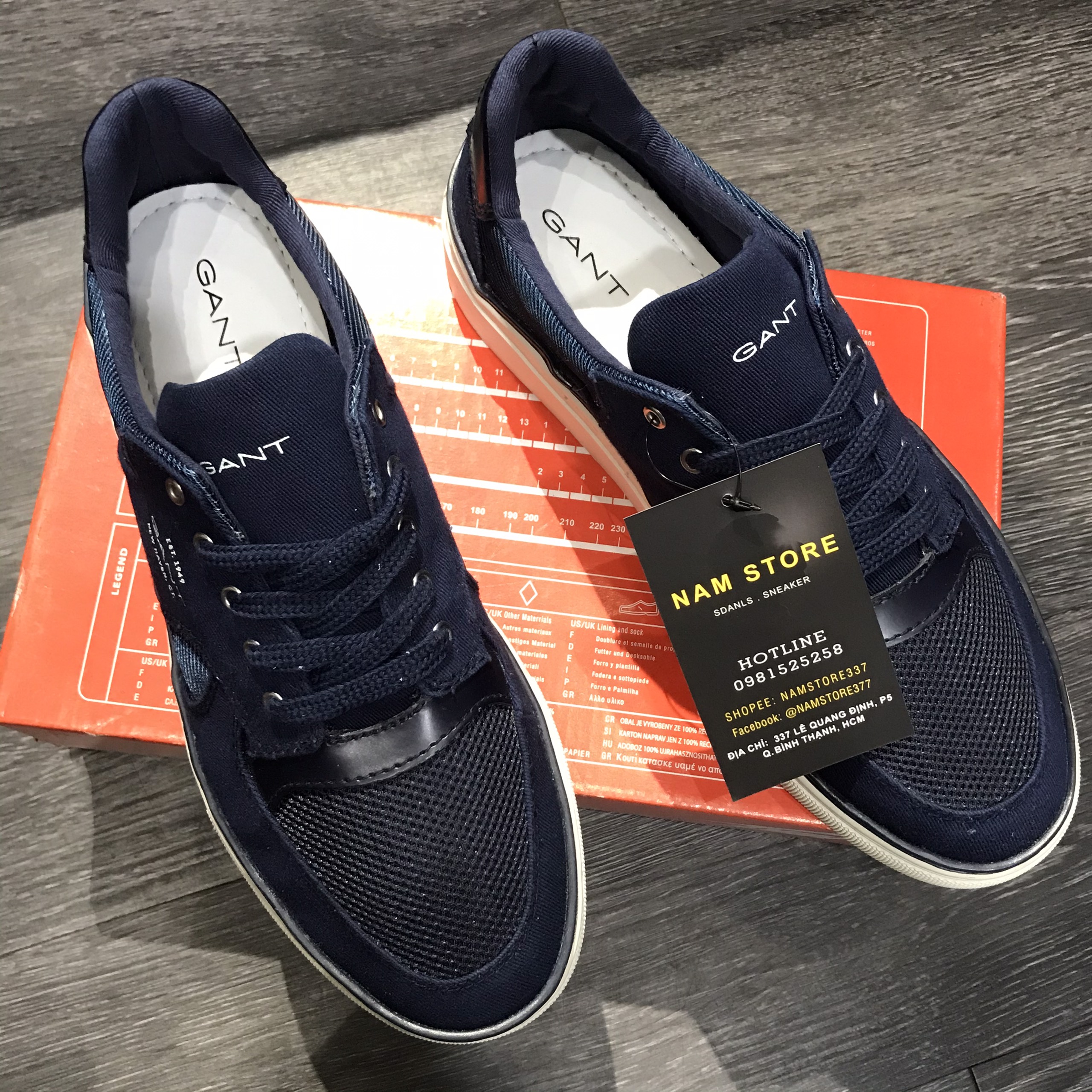 GIÀY GANT SHOES AUTHENTIC