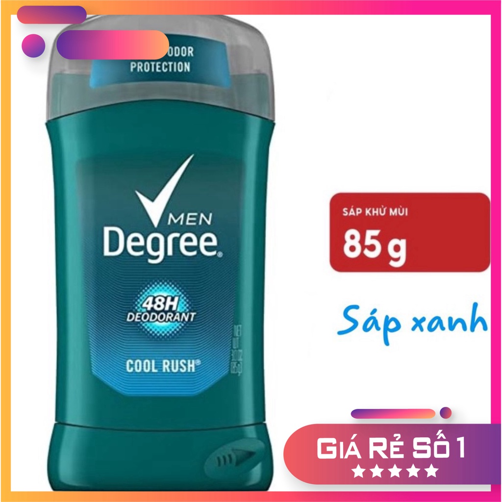 Chính hãng lăn sáp khử mùi nam degree men cool rush deodorant - hàng mỹ - 85g